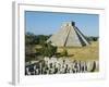 El Castillo, Pyramid of Kukolkan, Chichen Itza, Mexico-Adina Tovy-Framed Photographic Print