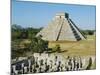 El Castillo, Pyramid of Kukolkan, Chichen Itza, Mexico-Adina Tovy-Mounted Photographic Print