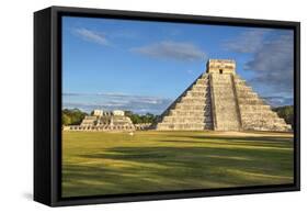 El Castillo (Pyramid of Kulkulcan), Chichen Itza, Yucatan, Mexico, North America-Richard Maschmeyer-Framed Stretched Canvas