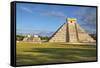 El Castillo (Pyramid of Kulkulcan), Chichen Itza, Yucatan, Mexico, North America-Richard Maschmeyer-Framed Stretched Canvas