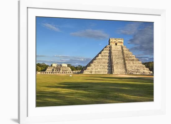 El Castillo (Pyramid of Kulkulcan), Chichen Itza, Yucatan, Mexico, North America-Richard Maschmeyer-Framed Photographic Print