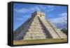 El Castillo (Pyramid of Kulkulcan), Chichen Itza, Yucatan, Mexico, North America-Richard Maschmeyer-Framed Stretched Canvas