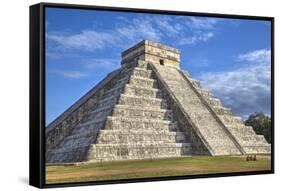 El Castillo (Pyramid of Kulkulcan), Chichen Itza, Yucatan, Mexico, North America-Richard Maschmeyer-Framed Stretched Canvas