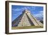 El Castillo (Pyramid of Kulkulcan), Chichen Itza, Yucatan, Mexico, North America-Richard Maschmeyer-Framed Photographic Print