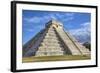 El Castillo (Pyramid of Kulkulcan), Chichen Itza, Yucatan, Mexico, North America-Richard Maschmeyer-Framed Photographic Print