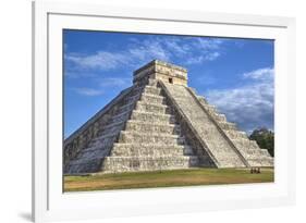 El Castillo (Pyramid of Kulkulcan), Chichen Itza, Yucatan, Mexico, North America-Richard Maschmeyer-Framed Photographic Print