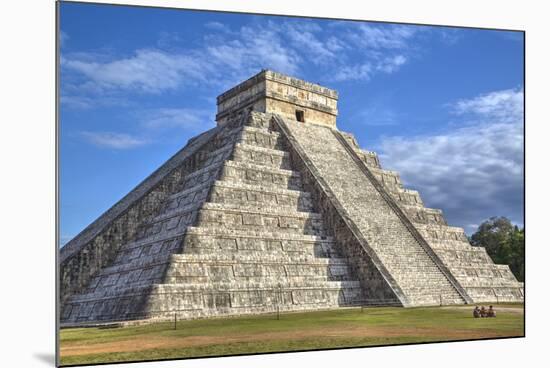 El Castillo (Pyramid of Kulkulcan), Chichen Itza, Yucatan, Mexico, North America-Richard Maschmeyer-Mounted Photographic Print