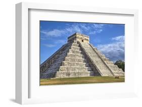 El Castillo (Pyramid of Kulkulcan), Chichen Itza, Yucatan, Mexico, North America-Richard Maschmeyer-Framed Photographic Print