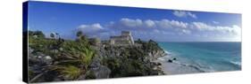 El Castillo Tulum Mexico-null-Stretched Canvas