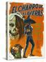 El Charro de las Calaveras, (aka The Rider of Skulls), Mexican poster, Dagoberto Rodriquez, 1965-null-Stretched Canvas