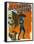 El Charro de las Calaveras, (aka The Rider of Skulls), Mexican poster, Dagoberto Rodriquez, 1965-null-Framed Stretched Canvas