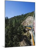 El Chepe Railway Journey Through Barranca Del Cobre (Copper Canyon), Chihuahua State, Mexico-Christian Kober-Mounted Photographic Print