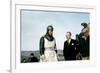 EL CID, 1961 directed by ANTHONY MANN On the set, Charlton Heston with Samuel Bronston (producer) a-null-Framed Photo