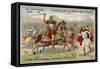 El Cid Fighting the Moors-null-Framed Stretched Canvas