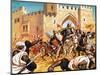 El Cid's Dead Body Strapped to a Horse Causing the Moors to Flee-Mcbride-Mounted Giclee Print