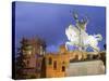 El Cid Statue and House of Hospitality in Balboa Park, San Diego, California-Richard Cummins-Stretched Canvas