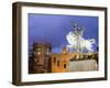 El Cid Statue and House of Hospitality in Balboa Park, San Diego, California-Richard Cummins-Framed Photographic Print