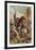 El Cid Threatening the City of Valencia-Spanish School-Framed Giclee Print