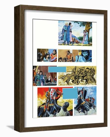 El Cid-Jesus Blasco-Framed Giclee Print