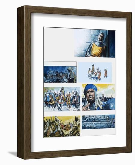 El Cid-Jesus Blasco-Framed Giclee Print