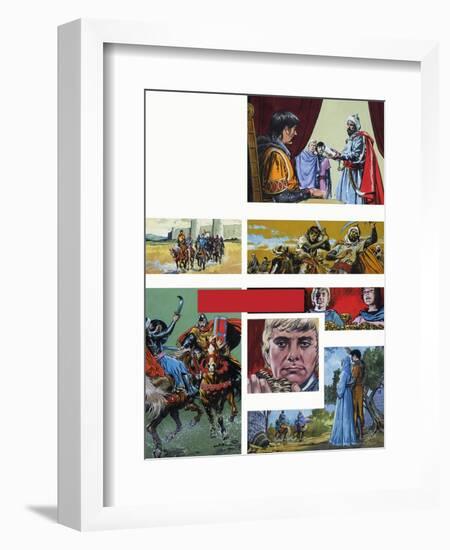 El Cid-Jesus Blasco-Framed Giclee Print