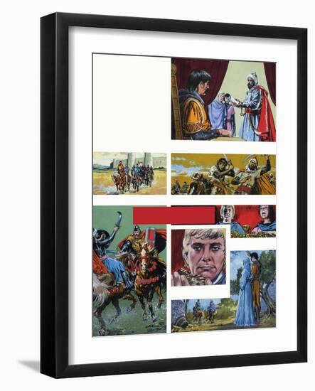 El Cid-Jesus Blasco-Framed Giclee Print