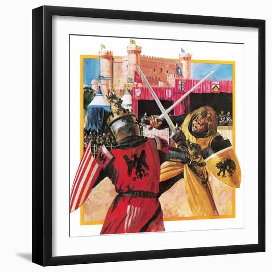 El Cid-Andrew Howat-Framed Giclee Print