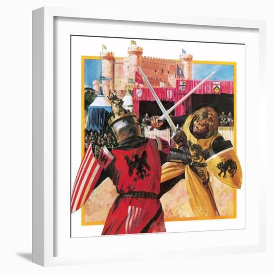 El Cid-Andrew Howat-Framed Giclee Print