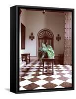 El Convento Hotel, Lobby, San Juan, Puerto Rico-Greg Johnston-Framed Stretched Canvas