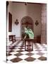 El Convento Hotel, Lobby, San Juan, Puerto Rico-Greg Johnston-Stretched Canvas