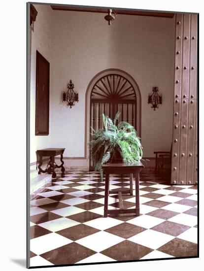 El Convento Hotel, Lobby, San Juan, Puerto Rico-Greg Johnston-Mounted Photographic Print