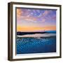 El Cotillo Toston Beach Sunset Fuerteventura at Canary Islands of Spain-Naturewolrd-Framed Photographic Print