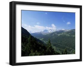 El Cubil and Obac d'Envalira, from Across Vall De Soldeu, Soldeu, Andorra-Pearl Bucknall-Framed Photographic Print