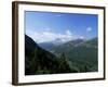 El Cubil and Obac d'Envalira, from Across Vall De Soldeu, Soldeu, Andorra-Pearl Bucknall-Framed Photographic Print