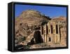 El Deir (Ed Deir) (Monastery), Nabatean Archaeological Site, Petra, Jordan, Middle East-Bruno Morandi-Framed Stretched Canvas