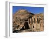 El Deir (Ed Deir) (Monastery), Nabatean Archaeological Site, Petra, Jordan, Middle East-Bruno Morandi-Framed Photographic Print