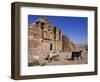 El Deir (Ed-Deir) (The Monastery), Petra, Unesco World Heritage Site, Jordan, Middle East-Bruno Morandi-Framed Photographic Print