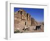 El Deir (Ed-Deir) (The Monastery), Petra, Unesco World Heritage Site, Jordan, Middle East-Bruno Morandi-Framed Photographic Print