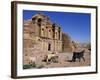 El Deir (Ed-Deir) (The Monastery), Petra, Unesco World Heritage Site, Jordan, Middle East-Bruno Morandi-Framed Photographic Print