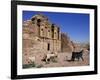 El Deir (Ed-Deir) (The Monastery), Petra, Unesco World Heritage Site, Jordan, Middle East-Bruno Morandi-Framed Photographic Print