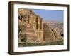 El Deir, Nabatean Archaeological Site, Petra, Unesco World Heritage Site, Jordan-Bruno Morandi-Framed Photographic Print