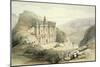 El Deir, Petra, March 8th 1839, Plate 90 from Volume III The Holy Land, Engraved by Louis Haghe-David Roberts-Mounted Giclee Print