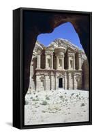 El Deir (The Monastery), Petra, Jordan-Vivienne Sharp-Framed Stretched Canvas