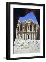 El Deir (The Monastery), Petra, Jordan-Vivienne Sharp-Framed Photographic Print