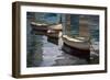 El Descanso de las Tres Barcas-Poch Romeu-Framed Art Print