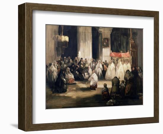 El Dios Grande-Leonardo Alenza-Framed Giclee Print