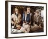 EL DORADO, 1967 directed by HOWARD HAWKS James Caan, John Wayne, Arthur Hunnicutt and Robert Mitchu-null-Framed Photo