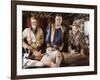 EL DORADO, 1967 directed by HOWARD HAWKS James Caan, John Wayne, Arthur Hunnicutt and Robert Mitchu-null-Framed Photo