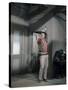 EL DORADO, 1967 directed by HOWARD HAWKS John Wayne (photo)-null-Stretched Canvas