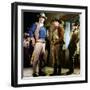 El Dorado, John Wayne, Christopher George, James Caan, 1967-null-Framed Photo